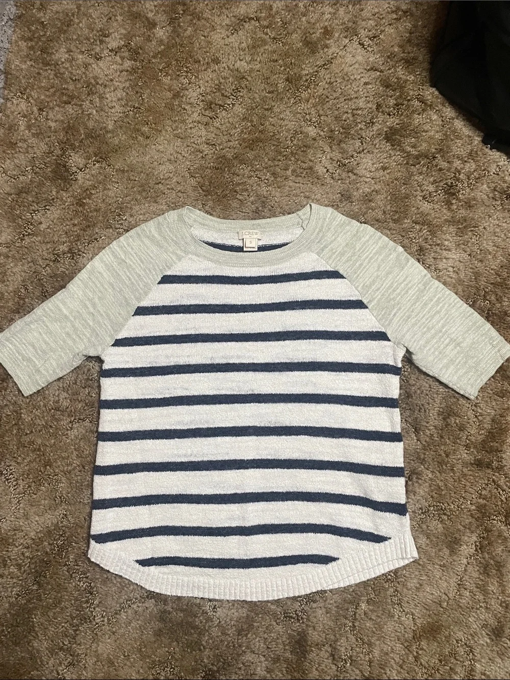 J.Crew Woman’s Stripe Shirt Size Small